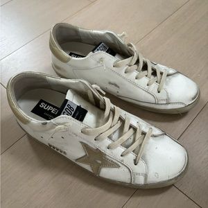 Golden Goose sneakers in white size 9